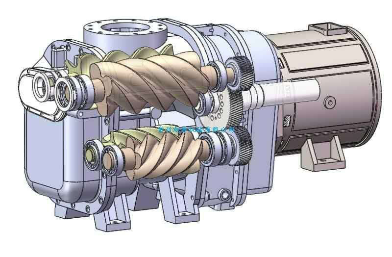 雙螺桿空壓機(jī)主機(jī)大修